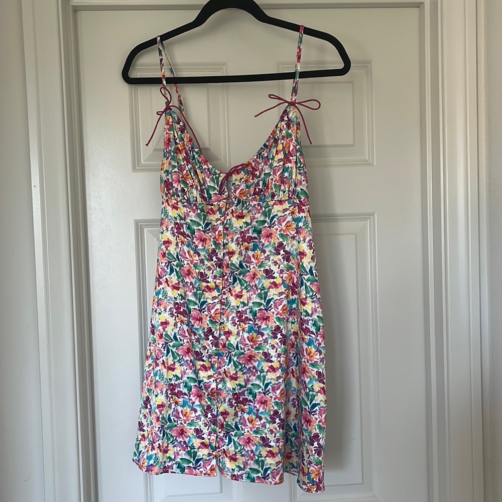 For love & lemons satin dress